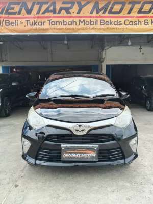 Jual bekas Calya G Manual KM Rendah Terawat Termurah Bagus Baru Irit sigra,lokasi di Palembang Kota