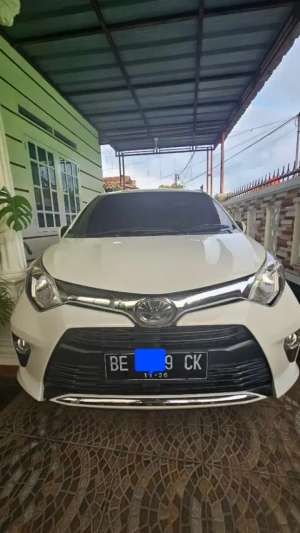 Jual bekas Calya G MT 2016 warna putih,lokasi di Bandar Lampung Kota