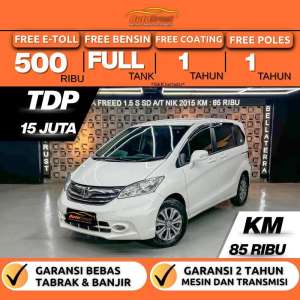 Jual bekas CASH 160JTHONDA FREED SD AT 2015,lokasi di Bekasi Kota