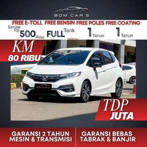 Jual bekas CASH 196 JT Honda Jazz Rs 1.5 AT Nik.2017,lokasi di Jakarta Barat