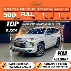 Jual bekas CASH 520 JT Mitsubishi Pajero Sport 2.4 Dakar 4x2 Solar AT Nik.2023,lokasi di Jakarta Selatan