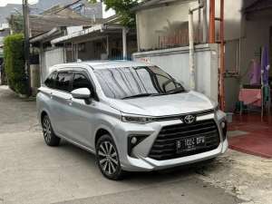 Jual bekas Cash Avanza 1.5 G CVT 2022 Silver Metalik Pajak 826 Km57rb Record,lokasi di Jakarta Barat