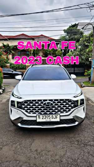 Jual bekas CASH HYUNDAI SANTA FE SIGNATURE bensin 2023 santafe,lokasi di Jakarta Timur