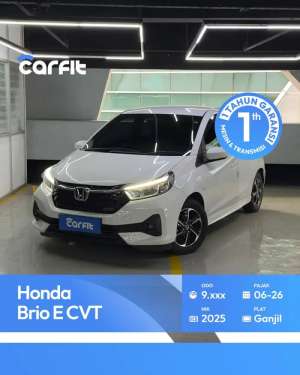 Jual bekas Cash NIK 2025 Honda Brio E CVT 2025 CONVERT BRIO RS,lokasi di Jakarta Utara