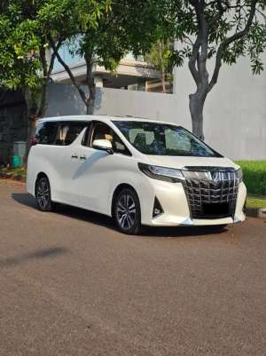 Jual bekas CASH Toyota Alphard G Facelift ATPM 2018,lokasi di Jakarta Barat