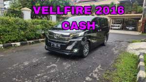 Jual bekas CASH TOYOTA VELLFIRE G 2016 ATPM alphard istimewa,lokasi di Bogor Kota