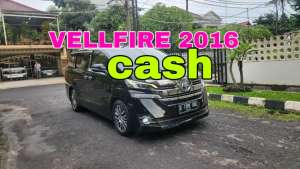 Jual bekas CASH TOYOTA VELLFIRE G 2016 alphard ATPM ISTIMEWA,lokasi di Jakarta Timur