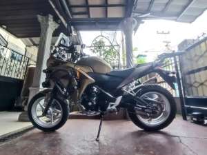 Jual bekas CBR250R custom Touring,lokasi di Balikpapan Kota