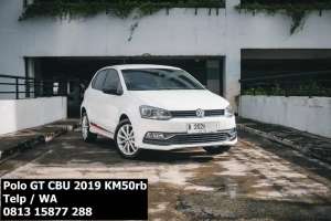 Jual bekas CBU Polo GT 2019 VW 2020 Volkswagen ,yaris 2018- brio putih,lokasi di Jakarta Barat