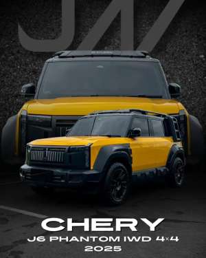 Jual bekas CHERY J6 PHANTOM iWD 4x4 ELECTRIC LONG RANGE AWDMINT CONDITION,lokasi di Jakarta Pusat