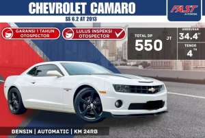 Jual bekas CHEVROLET CAMARO SS 2013 6.2 LITER MUSCLE CAR LOW KM.24RB ANTIK,lokasi di Tangerang Kota