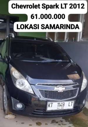 Jual bekas Chevrolet Spark LT,lokasi di Samarinda Kota