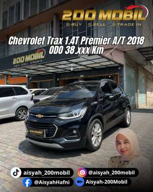Jual bekas Chevrolet Trax 1.4 Turbo Premier AT 2018 Bensin,lokasi di Medan Kota