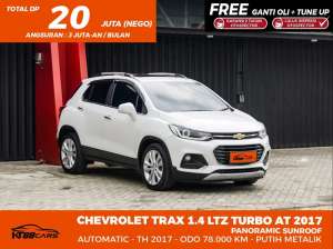 Jual bekas CHEVROLET TRAX LTZ 1.4 TURBO AT,lokasi di Jakarta Selatan