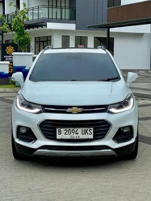 Jual bekas Chevrolet Trax Premiere 2018 Putih,lokasi di Jakarta Selatan