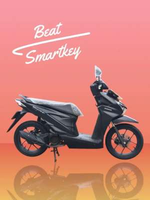 Jual bekas Cicilan 695rb Honda Beat smartkey deluxe street KTP daerah bs kredit,lokasi di Jakarta Pusat
