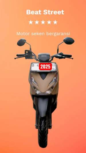 Jual bekas Cicilan 695rb Honda Beat Street smartkey deluxe KTP luar bs kredit,lokasi di Jakarta Utara