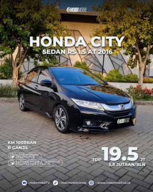 Jual bekas City Sedan RS 1.5 AT Thn 2016,lokasi di Jakarta Barat