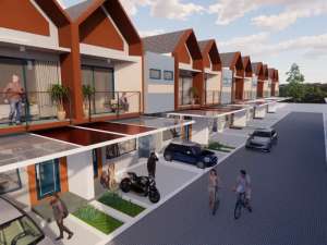 Cluster di Jatirahayu DP 20jt Rumah tipe 6060 Dekat Tol Jatiwaringin lokasi di Bekasi Kota, tersedia melalui melalui situs Olx