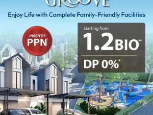 Cluster The Groove Graha Raya Bintaro lokasi di Tangerang Kota, tersedia melalui melalui situs Olx