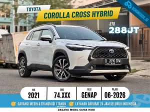 Jual bekas Corolla Cross hybird 2021 AT,lokasi di Jakarta Selatan