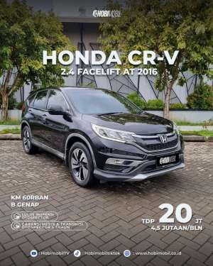 Jual bekas CR-V 2.4 Facelift AT Thn 2016,lokasi di Jakarta Utara