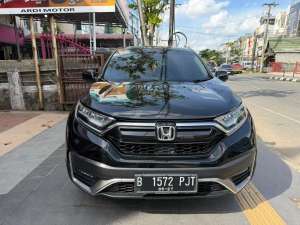Jual bekas CRV 1.5 TURBO MATIC 2022 HITAM,lokasi di Banjarmasin Kota