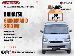 Jual bekas DAIHATSU GRAN MAX D 1.3 2013 MANUAL LUXIO,lokasi di Klaten Kab.