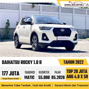 Jual bekas DAIHATSU ROCKY 1.0 R 2022,lokasi di  ,Jakarta Timur