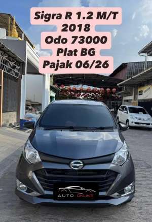 Jual bekas Daihatsu Sigra R MT 2018,lokasi di Palembang Kota