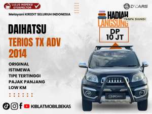 Jual bekas DAIHATSU TERIOS TX ADVENTURE MATIC 2014 TANGAN PERTAMA,lokasi di Semarang Kota