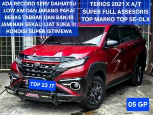Jual bekas Daihatsu Terios X 2021 AT Automatic Model 2022 R 2020 Deluxe Custom,lokasi di Jakarta Barat