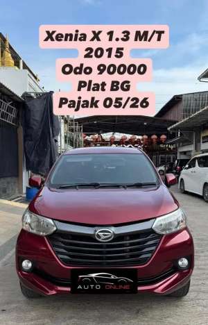 Jual bekas Daihatsu Xenia X 1.3 MT 2015,lokasi di Palembang Kota
