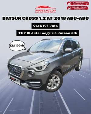 Jual bekas Datsun Cross 1.2 AT CVT 2018 Abu,lokasi di Jakarta Selatan