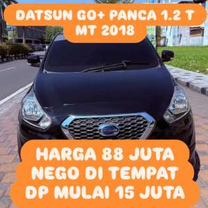 Jual bekas Datsun Go Panca 2018 Bensin DP 15 JUTA,lokasi di Medan Kota