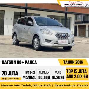 Jual bekas DATSUN GO PANCA MANUAL 2016,lokasi di  ,Jakarta Pusat