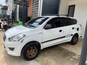 Jual bekas Datsun Go Panca Manual 3 Barus KM 99.950,lokasi di Depok Kota