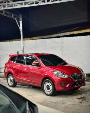 Jual bekas Datsun Go Plus T Option Merah 2017 Tdp Murmer Ori Menarik Bu Antik Ok,lokasi di Tangerang Kota
