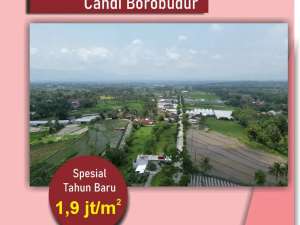 Dekat Candi Borobudur Tanah Strategis Magelang, Lingkungan AsriNilai Investasi Terus Naik lokasi di Magelang Kab., tersedia melalui melalui situs Olx
