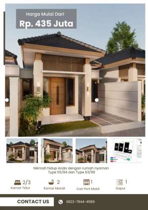 DI JUAL RUMAH BUMI RAJA BASA lokasi di Bandar Lampung Kota, tersedia melalui melalui situs Olx