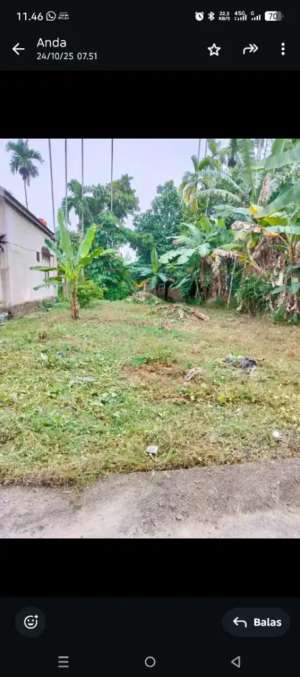 Di jual tanah kosong lokasi di Pekanbaru Kota, tersedia melalui melalui situs Olx