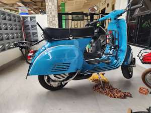Jual bekas Di jual Vespa Super 74 warna biru, tinggal pakai,lokasi di  ,Tangerang Selatan Kota