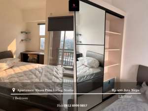 Dijual Apartement Akasa Pure Living Studio Full Furnished lokasi di Tangerang Selatan Kota, tersedia melalui melalui situs Olx