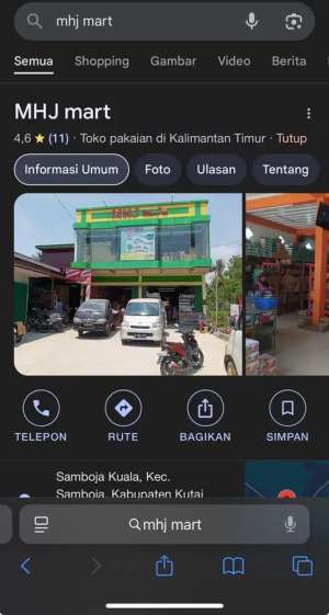 dijual atau di sewakan jangka panjang ruko mhj mart 2 lantai lokasi di Kutai Kartanegara Kab., tersedia melalui melalui situs Olx