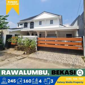 Dijual cepat rumah 1,5 lantai kokoh dan terawat dirawalumbu bek tim lokasi di Bekasi Kota, tersedia melalui melalui situs Olx