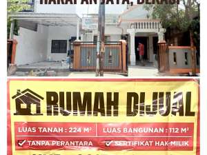DIJUAL CEPAT RUMAH HARAPAN JAYA BEKASI lokasi di Bekasi Kota, tersedia melalui melalui situs Olx