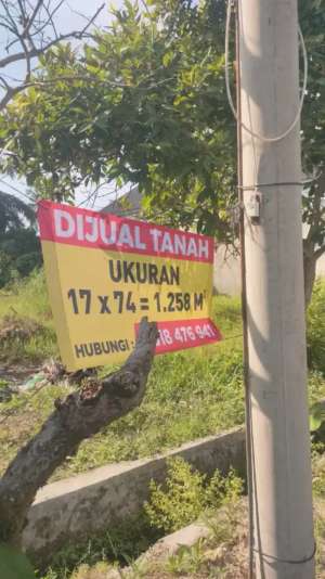 DiJual Cepat Tanah lokasi di Binjai Kota, tersedia melalui melalui situs Olx