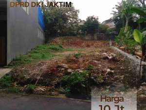 Dijual Kavling bentuk ngantong di kompleks DPRD DKI Jakarta Timur lokasi di Jakarta Timur, tersedia melalui melalui situs Olx