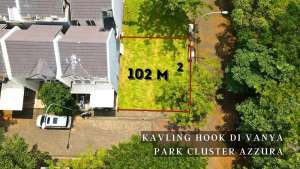 Dijual Kavling Hook di Vanya ParkCluster Azzura, BSD City lokasi di Tangerang Kab., tersedia melalui melalui situs Olx