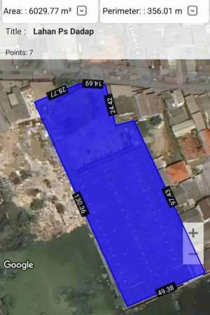 Dijual Lahan 6.030 m2 di Jalan Raya Dadap Kosambi Tangerang lokasi di Tangerang Kab., tersedia melalui melalui situs Olx